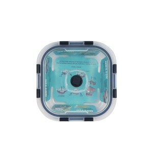 Dėžutė maistui hermetinė 16,5x16,5x7 cm 750 ml Quttin QT-VA24937