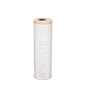 Indas spagečiams metalinis baltas D8,4xH28 cm 5Five 169298