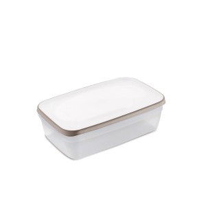 Dėžutė maistui su dangteliu plastikinė 3,6 l 31,5x20x9,5 cm 01361 STEFANPLAST