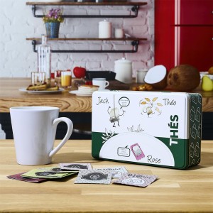 Indas arbatai metalinis 20x7x13 cm FUN Cook Concept BT6834