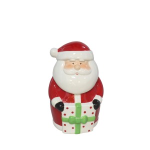 Indelis keramikinis kalėdinis Kalėdų senis 13.5x13x20 cm 8445393287683 KLD