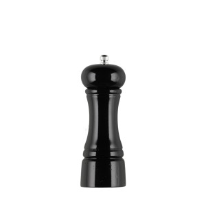 Druskos ir pipirų malūnėlis 16 cm medinis, malūnėlis keramikinis Maku 610480