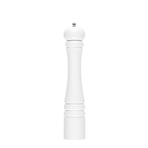Druskos ir pipirų malūnėlis D6xH32 cm buko mediena, keramika Maku 612274
