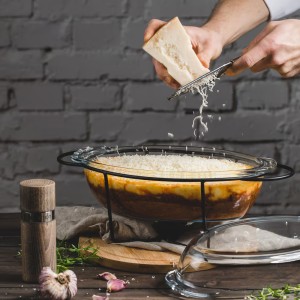 Kepimo indas su stovu šildyti maistą 4,5 L (-40 +300 C) SAULE Ambition 31906
