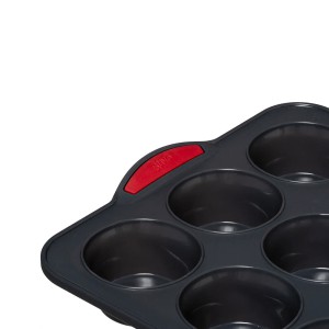 Kepimo forma keksiukams silikoninė 12 vnt 33x24x4 cm 5Five 135283