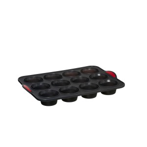 Kepimo forma keksiukams silikoninė 12 vnt 33x24x4 cm 5Five 135283