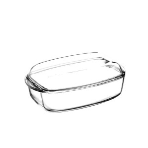 Kepimo indas stiklinis su dangčiu 7 l (2,5 l, 4,5 l) 37x22x14 cm Pyrex 40686