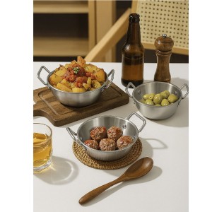 Kepimo indas nerūdijančio plieno 14x16x10cm (max 200C - 1h) My Bar BY01019978698