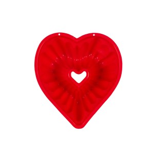 Kepimo forma silikoninė D22 cm Širdelė Lily Cook KP0080