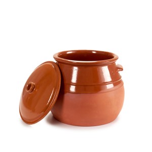 Puodynė molinė su dangčiu (atspari karščiui) 8 L 27x27x29 cm La Dahesa 12971