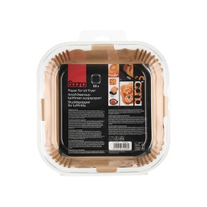 Kepimo popierius karšto oro gruzdintuvei 27x29x6 cm 50 vnt. 631548 Saana