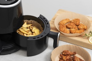 Kepimo popierius karšto oro gruzdintuvei D24,5/d22 cm 50 vnt 627971 Saana