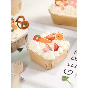 Kepimo formelės popierinės 25 vnt 6,5x6,5x3,5 cm Algon BA01043776309