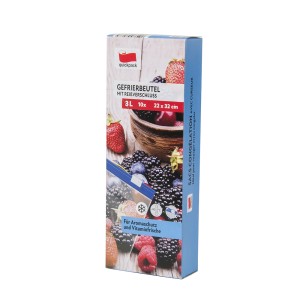 Maišeliai šaldymui užspaudžiami 3 l 22x32 cm 10 vnt 52229