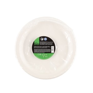 Lėkštės vienkartinės BIO D26 cm 10 vnt Suomija Saana 332715