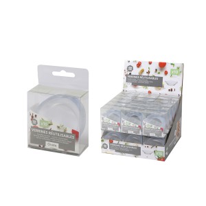 Indelis užkandžiams daugkartinis, plastikinis 10 vnt 8x6x2cm Urban Living 301202