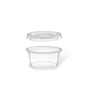 Vienkartinis indelis padažui 10 vnt 60 ml 100% perdirbamas Algon BA01054376250