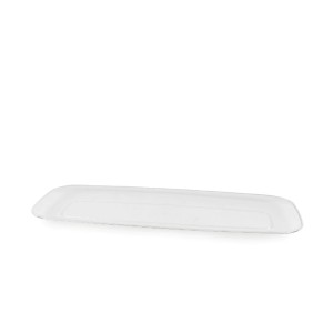 Padėklas maistui 44,5x16,6 cm plastikinis daugkartinis, perdirbamas Algon