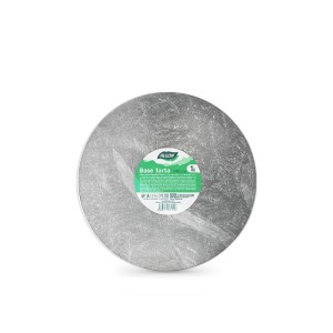 Vienkartinis padėklas tortui D40xH1,2 cm sidabro sp. Algon BA01043176130