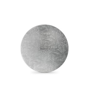 Vienkartinis padėklas tortui D40xH1,2 cm sidabro sp. Algon BA01043176130