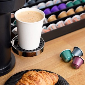 Puodeliai vienkartiniai popieriniai 120 ml 50 vnt balti Algon BA01054075087