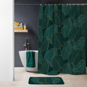 Dušo užuolaida 180x200 cm poliesteris JADE douceur d'intérieur