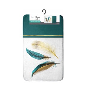 Kilimėlis vonios kambariui 45x75 cm mikropluoštas PLUMISS douceur d'intérieur