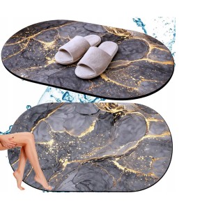 Kilimėlis vonios kambariui 40x60 cm ovalus 27687