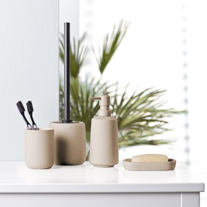 Dantų šepetėlių laikiklis D7,5xH10,5 cm keramikinis CERALIA douceur d'intérieur