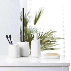 Dantų šepetėlių laikiklis D7,5xH10,5 cm keramikinis CERALIA douceur d'intérieur