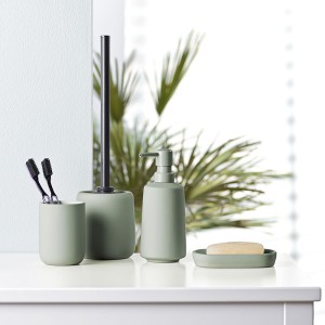 Dantų šepetėlių laikiklis D7,5xH10,5 cm keramikinis CERALIA douceur d'intérieur