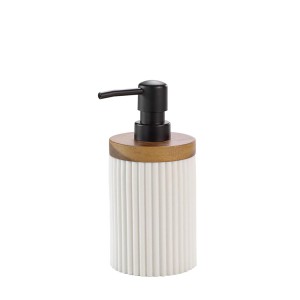 Muilo dozatorius D8xH17 cm polirezininis NIAGARA douceur d'intérieur