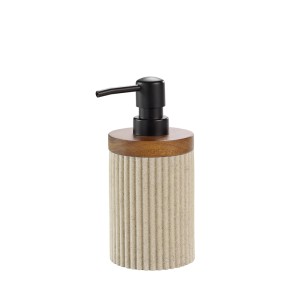 Muilo dozatorius D8xH17 cm polirezininis NIAGARA douceur d'intérieur