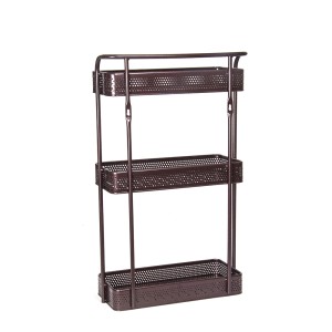 Lentynėlė metalinė 36x15,5x59 cm (3 lentynėlės)