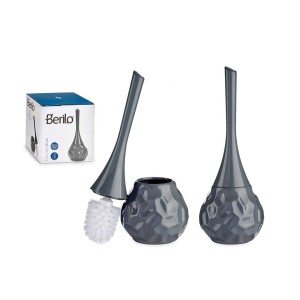 Šepetys klozeto su dėklu D14xH38,5 cm keramika, plastikas Berilo 85141