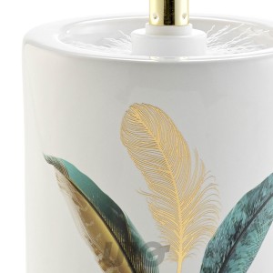 Šepetys klozeto su dėklu D10.6xH40 cm keramika PLUMISS douceur d'intérieur