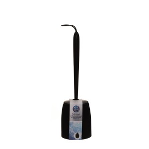 Šepetys klozeto su dėklu D12,5xH44 cm juodas, plastikinis Nord Clean 607566