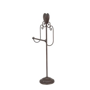 Laikiklis metalinis WC popieriui 21x14x62 cm