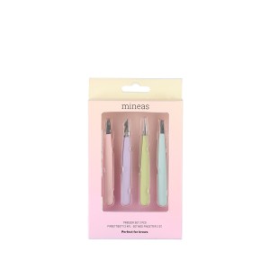 Pincetas 4 vnt rinkinys  Mineas 635325