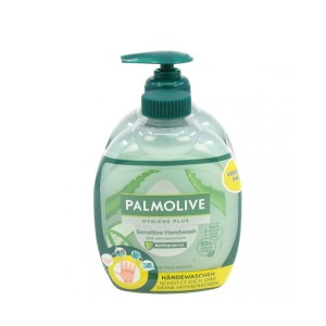 Skystas muilas rankoms 2x300 ml Aloe Vera Sensitive antibakter. Palmolive 2209