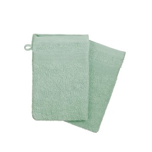 Dušo kempinė kūnui 2 vnt 15x21 cm medvilnė, žalsva sp. Atmosphera 125865K