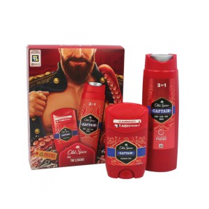 Vyrų kosmetikos rinkinys (dezodorantas, dušo želė) Captain Old Spice 50826