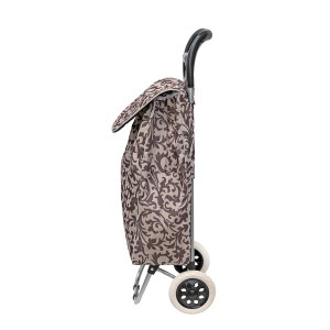Krepšys pirkiniams su ratukais 35,5x22x96 cm 36 l Lux Paisley Estia 04-3340