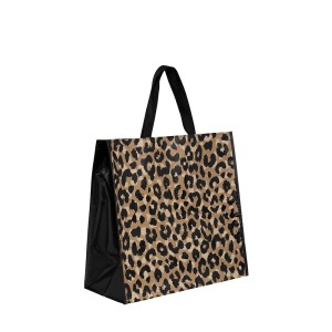 Krepšys pirkiniams PP 45x21x43 cm Leopard 5Five 164555F