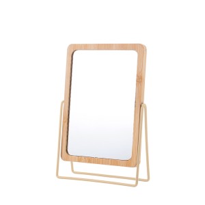 Kosmetinis veidrodėlis su metaliniu stovu 16x6x22 cm Berilo 12903