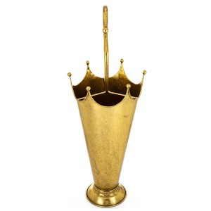 Skėčių stovas metalinis aukso spl. 63x22x22 cm 164797