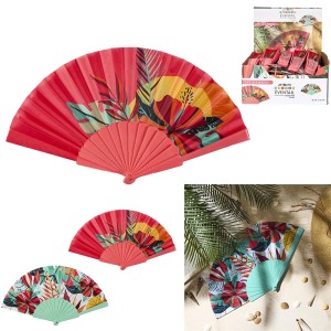 Vėduoklė plastikas/poliesteris 42x2x23 cm VO0055