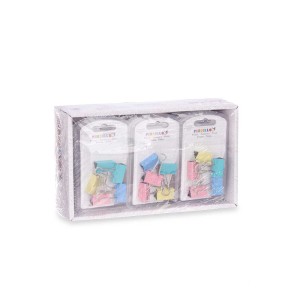 Spaustukai/segtukai popieriui 5 vnt vidutiniai Pincello 82811