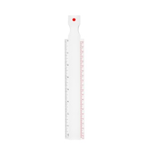 Liniuotė 20 cm padidina vaizdą 2 kartus Vitility 322788