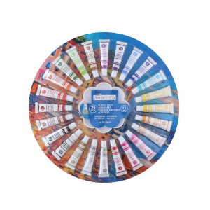 Akriliniai dažai 25 vnt. x12 ml su palete ARTICO 871125217920